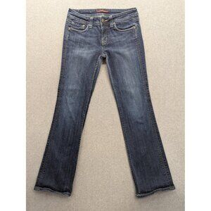 Vigoss Jeans Womens 9 Blue Bootcut Stretch Denim Five Pocket Mid Wash P1536J